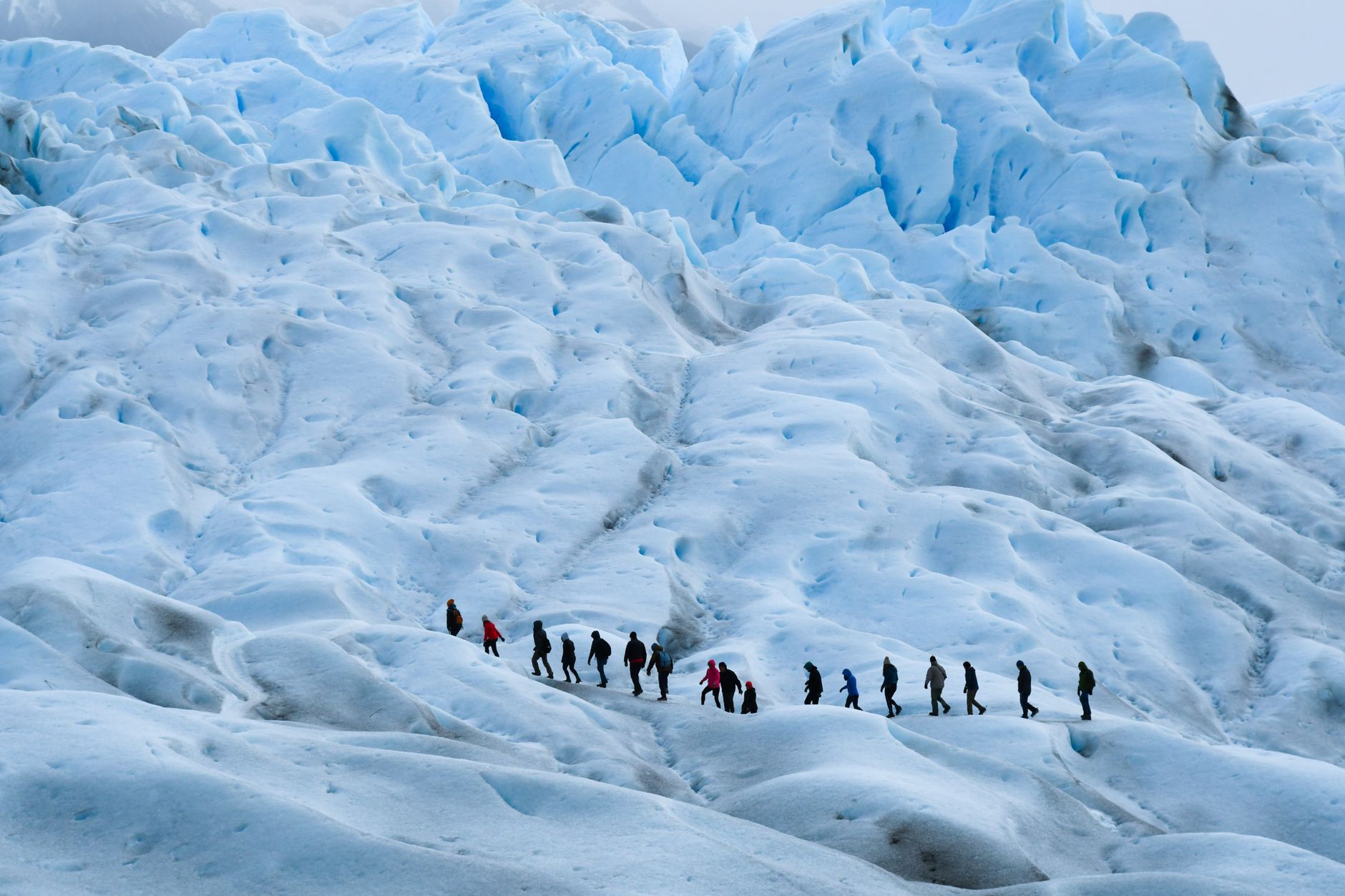 Hielo Continental y montañas patagónicas